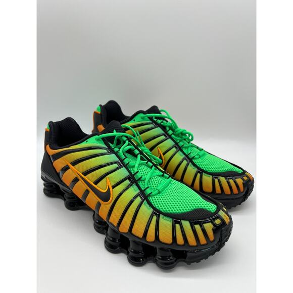 Nike Shox TL Green Shock Men's Size 10.5 AV3595 301 New - Picture 11 of 16